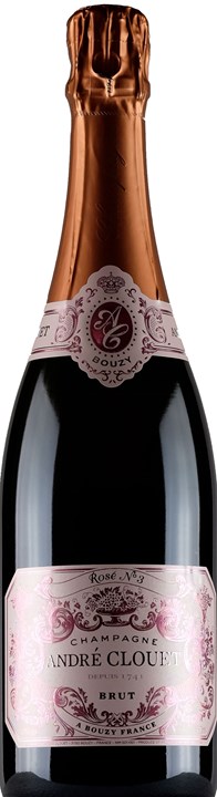 Vorderseite Andre Clouet Champagne Rosè N.3 Brut