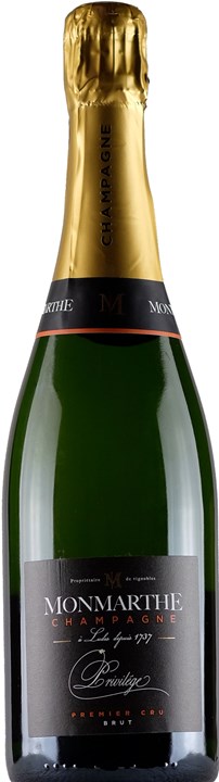 Vorderseite Monmarthe Champagne 1er Cru Privilege Brut