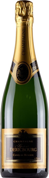 Vorderseite Dericbourg Champagne Cuvee Reserve Brut