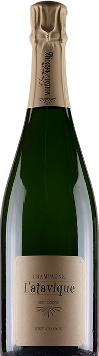 Vorderseite Mouzon-Leroux Champagne Grand Cru Extra Brut L'Atavique