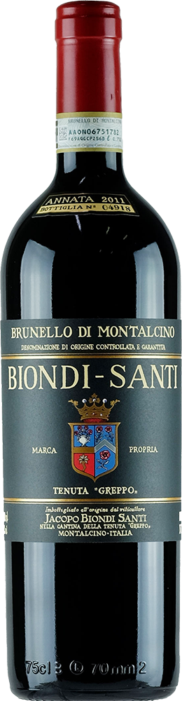 Biondi Santi Brunello di Montalcino Greppo 2011