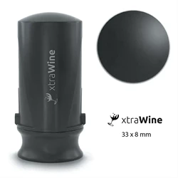 Pulltex Black Winesaver Vacuum Pump Xtrawine