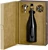 Thumb Avant Suede leatherette case for 1 bottle with 2 accessories