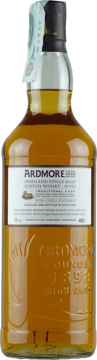 Vorderseite Ardmore Whisky Singol Malt 1 L