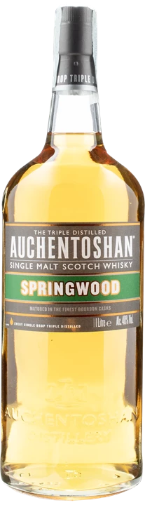 Front Auchentoshan Whisky Single Malt Scotch Whisky Springwood 1L