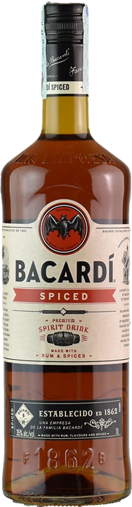Vorderseite Bacardi Spiced 1L