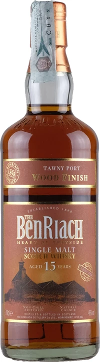 Fronte Benriach Whisky 15 anni Sauternes Finish