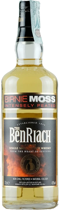 Vorderseite Benriach Whisky Birnie Moss Heavily Peated