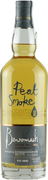 Front Benromach Whisky Peat Smoke 2008