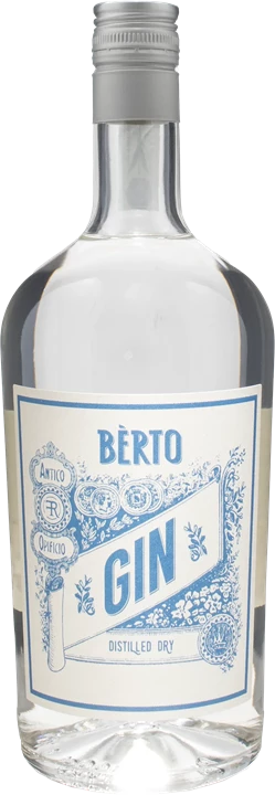 Vorderseite Berto Gin Dry 1L
