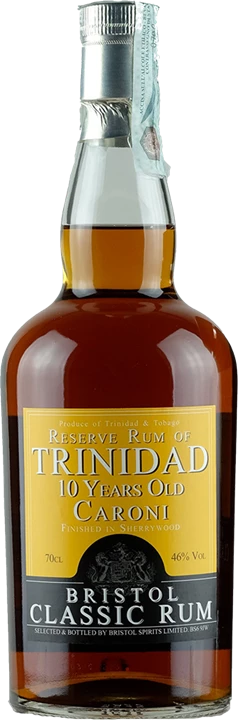Front Bristol Spirits Caroni Reserve Rum of Trinidad 10 Y.O