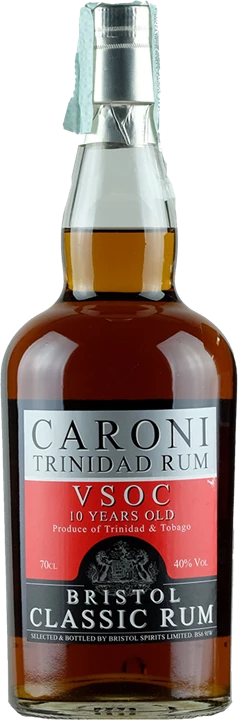 Front Bristol Spirits Caroni Rum of Trinidad Vsoc 10 Y.O