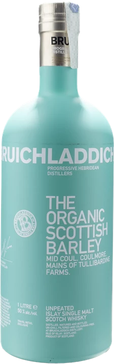 Front Bruichladdich Whisky Organic Scott 1L