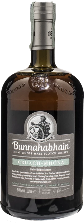 Vorderseite Bunnahabhain Whisky Cruach Mhona 1L