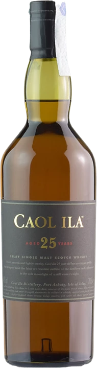 Front Caol Ila Islay Single Malt Scotch Whisky 25 Aged Years 