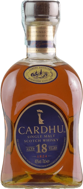 Front Cardhu Single Malt Scotch Whisky 18 Aged Years 