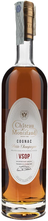 Vorderseite Chateau de Montifaud Cognac Petite Champagne VSOP