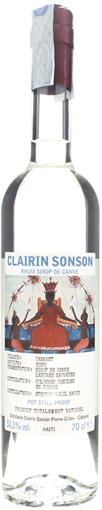 Vorderseite Clairin Rum Sonson 2020