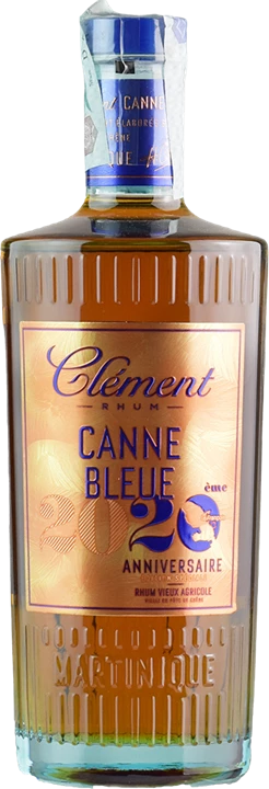 Front Clement Rhum Vieux Agricole Canne Bleue 2020