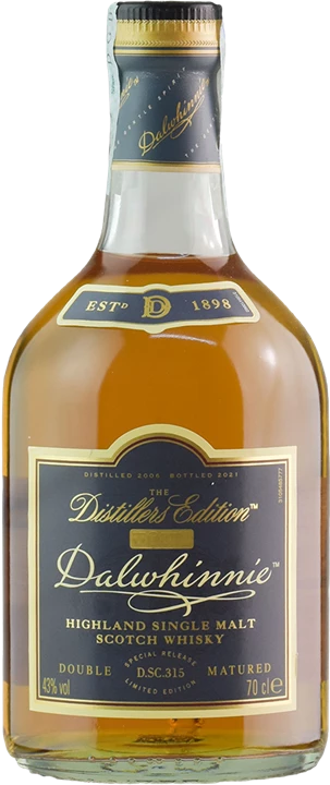 Vorderseite Dalwhinnie Highland Single Malt Scotch Whisky Special Release The Distillers Edition Double Matured