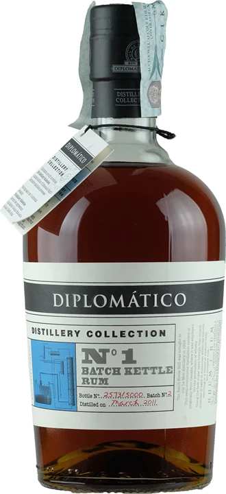 Front Diplomatico Rum Collection n°1 Single Kettle Batch