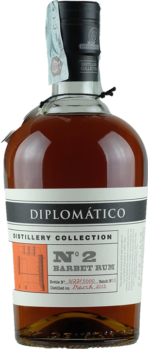 Front Diplomatico Rum Collection n°2 Single Column Barbet 