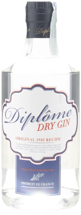 Vorderseite Diplome Dry Gin