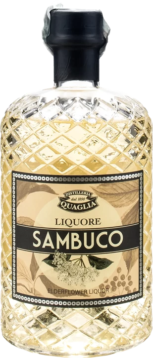 Fronte Distelleria Quaglia Liquore ai Fiori di Sambuco