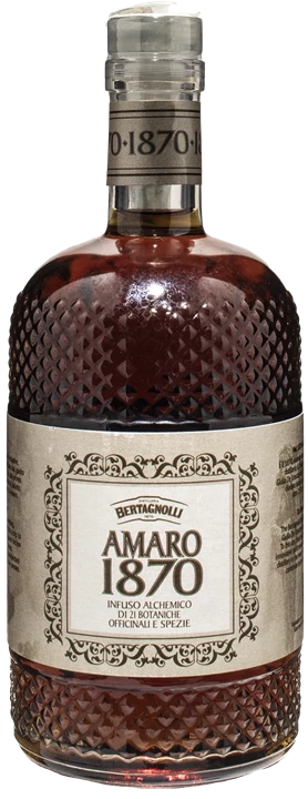 Front Distilleria Bertagnolli Amaro 1870