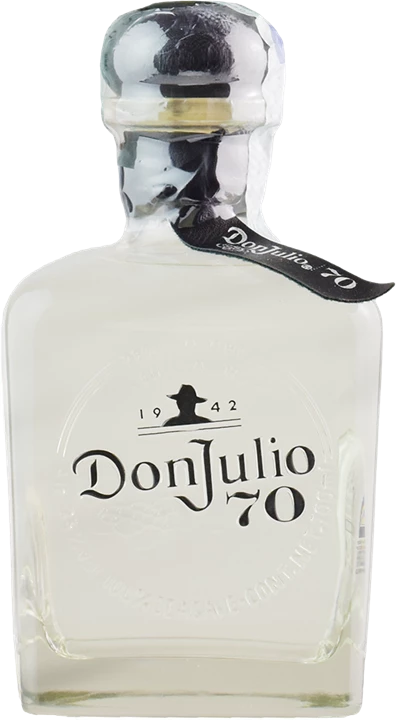 Front Don Julio Tequila Anejo Cristalino 70th