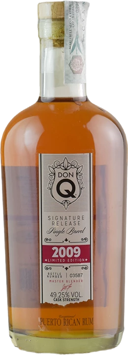 Fronte Don Q Rum 0.70L Vintage 2009