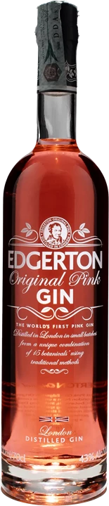 Front Edgerton Distillers Original Pink Gin