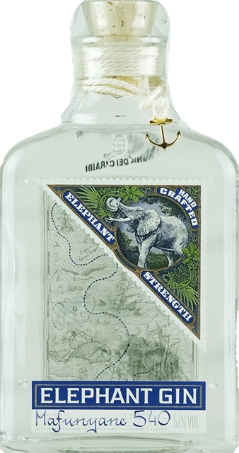 Vorderseite Elephant Navy Strength Gin 0.5L