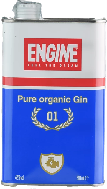 Vorderseite Engine Gin 0,5l