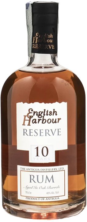 Fronte English Harbour Rum 10 Anni Reserve