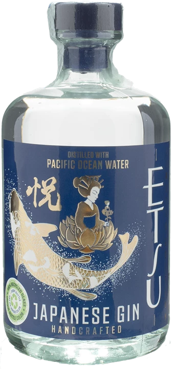 Vorderseite Etsu Pacific Ocean Japanese Gin