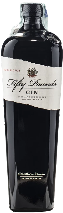 Vorderseite Fifty Pounds Gin 
