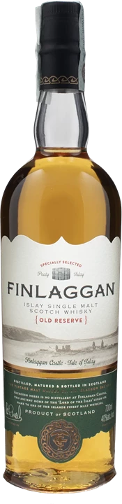 Front Finlaggan Islay Single Malt Scotch Whisky Old Reserve
