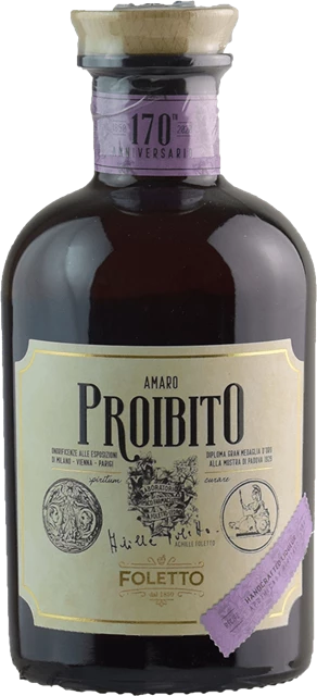 Front Foletto Amaro Proibito 0.5L