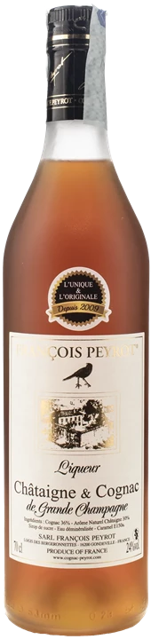 Front Francois Peyrot Liquer Chataigne & Cognac de Grande Champagne