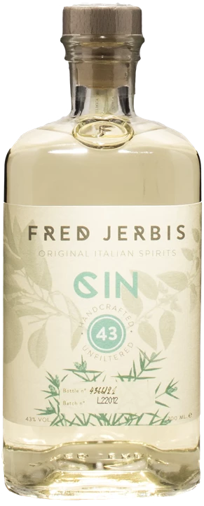 Fronte Fred Jerbis Gin 43 Handcrafted