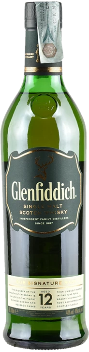 Vorderseite Glenfiddich Scotch Whisky 12 Y.O. 0,7L