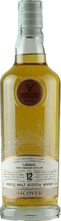 Front Gordon & Macphail Scotch Whisky Ledaig 12 Y.O.
