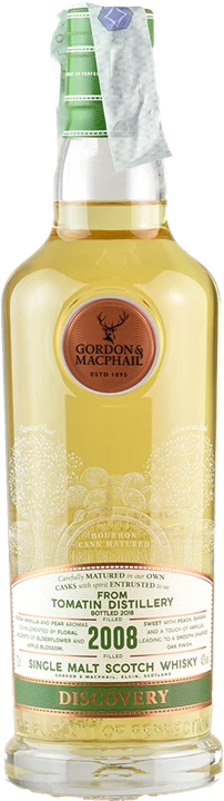 Front Gordon & Macphail Tomatin Scotch Whisky 2008