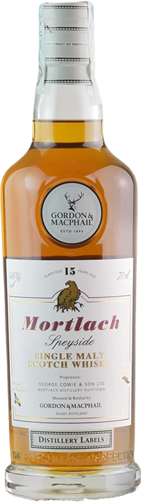 Vorderseite Gordon & Macphail Whisky Mortlach 15 Y.O.