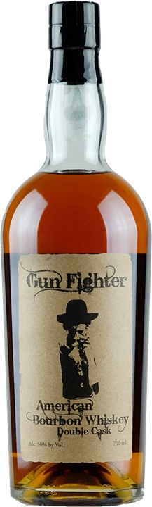 Vorderseite Gun Fighter American Bourbon Whiskey Double Cask