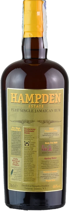 Vorderseite Hampden Estate Pure Single Jamaican Rum
