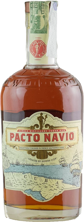 Fronte Havana Club Rum Pacto Navio