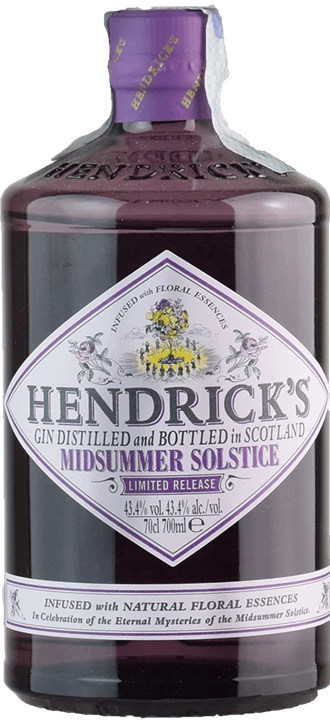 Front Hendrick's Gin Midsummer Solstice