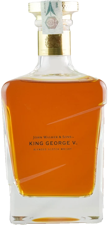 Fronte Johnnie Walker & Sons Blended Scotch Whisky King George V